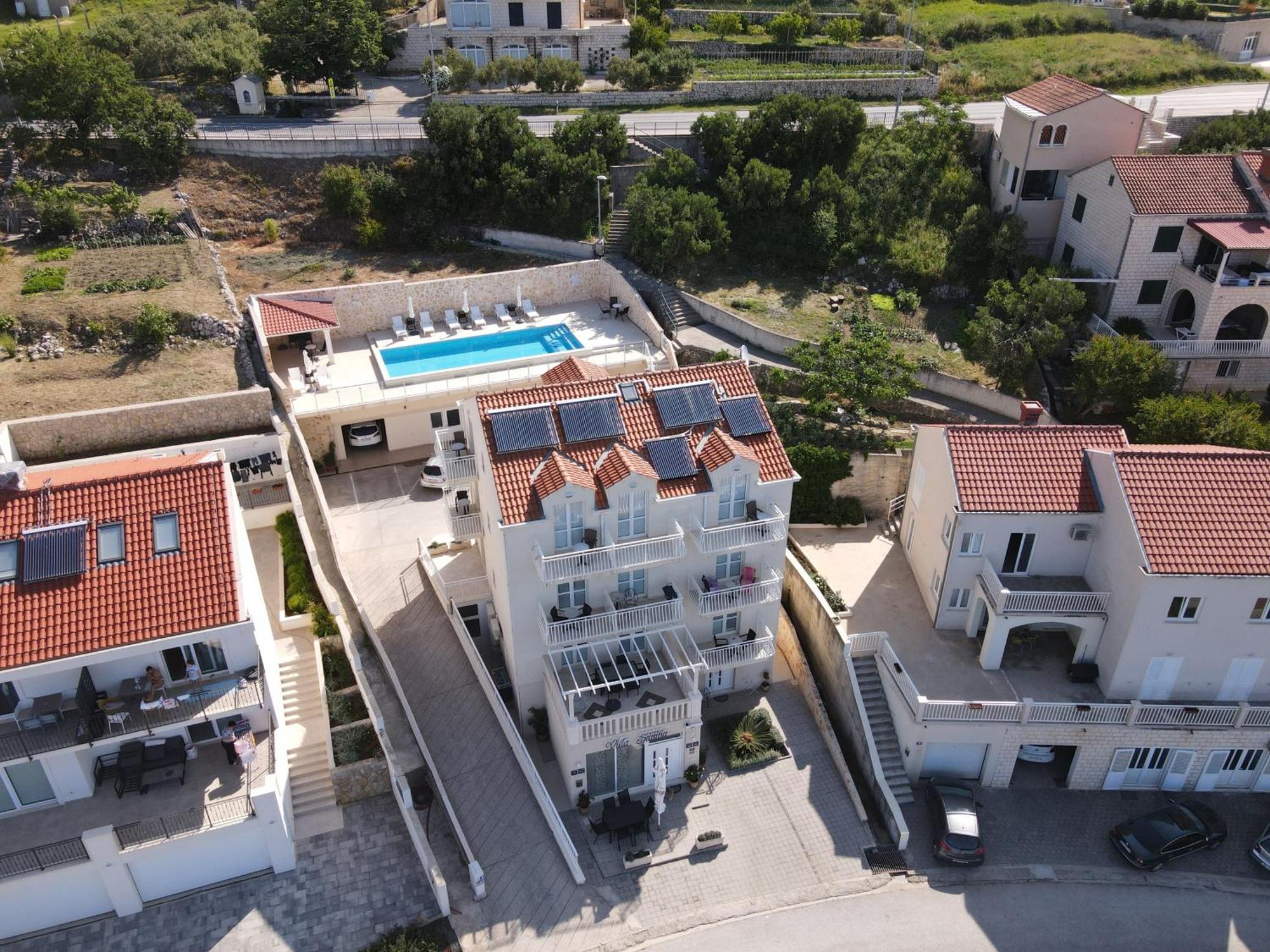 Villa Samba Mlini Exterior foto